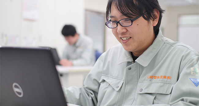 画像：メーカーとしての山崎電機産業